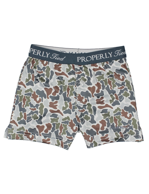Boys Inlet Boxer - Terra Camo from Anderson Parker