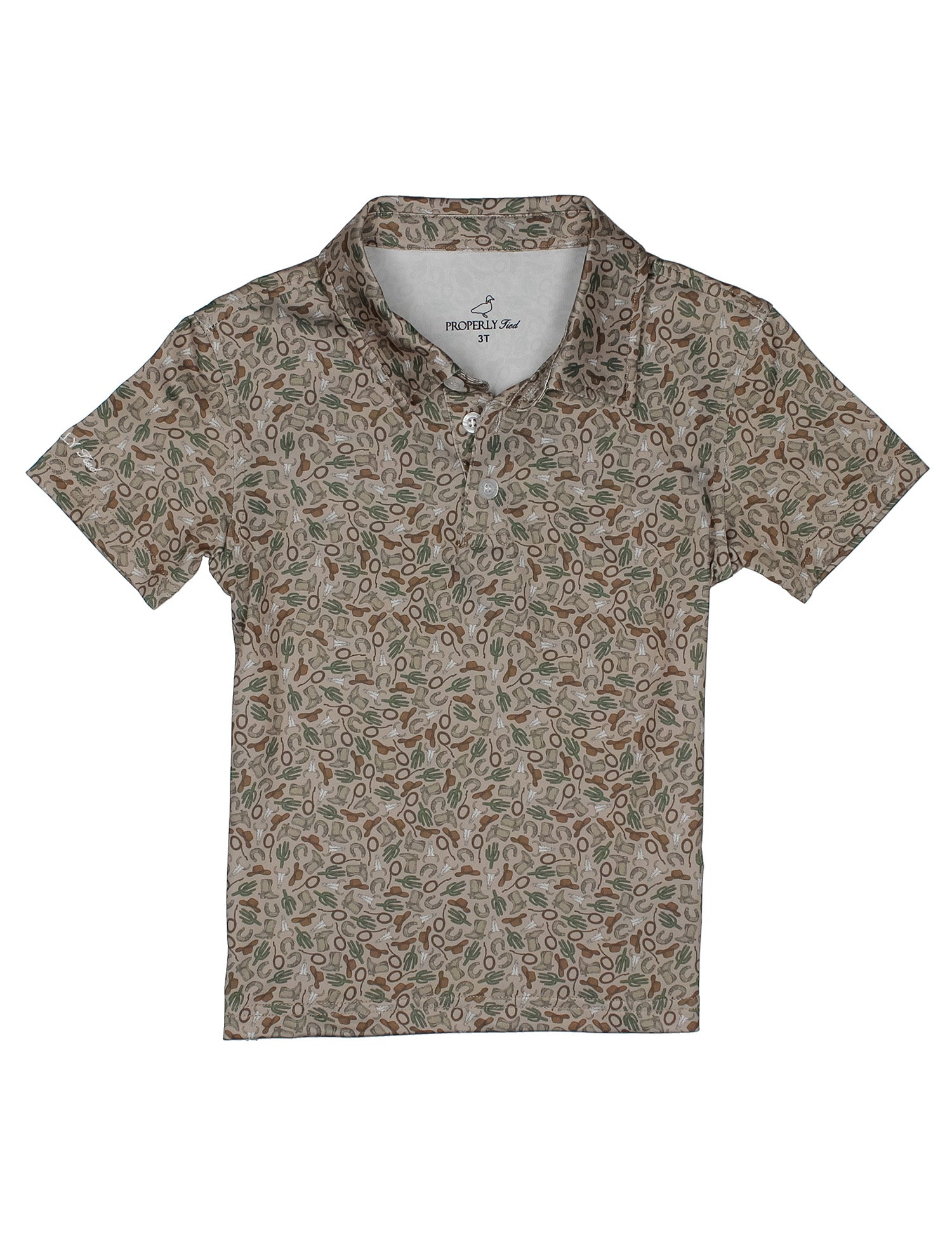Boys Inlet Polo - Cowboy from Anderson Parker