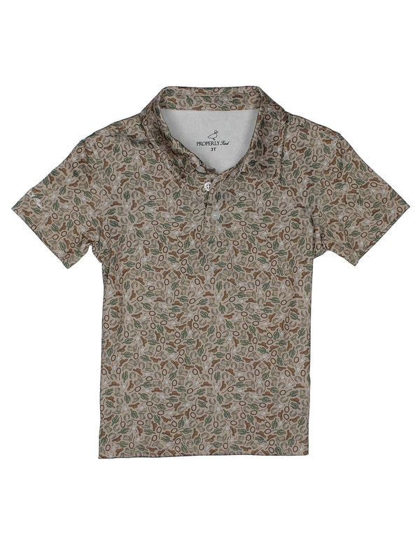 Boys Inlet Polo - Cowboy from Anderson Parker