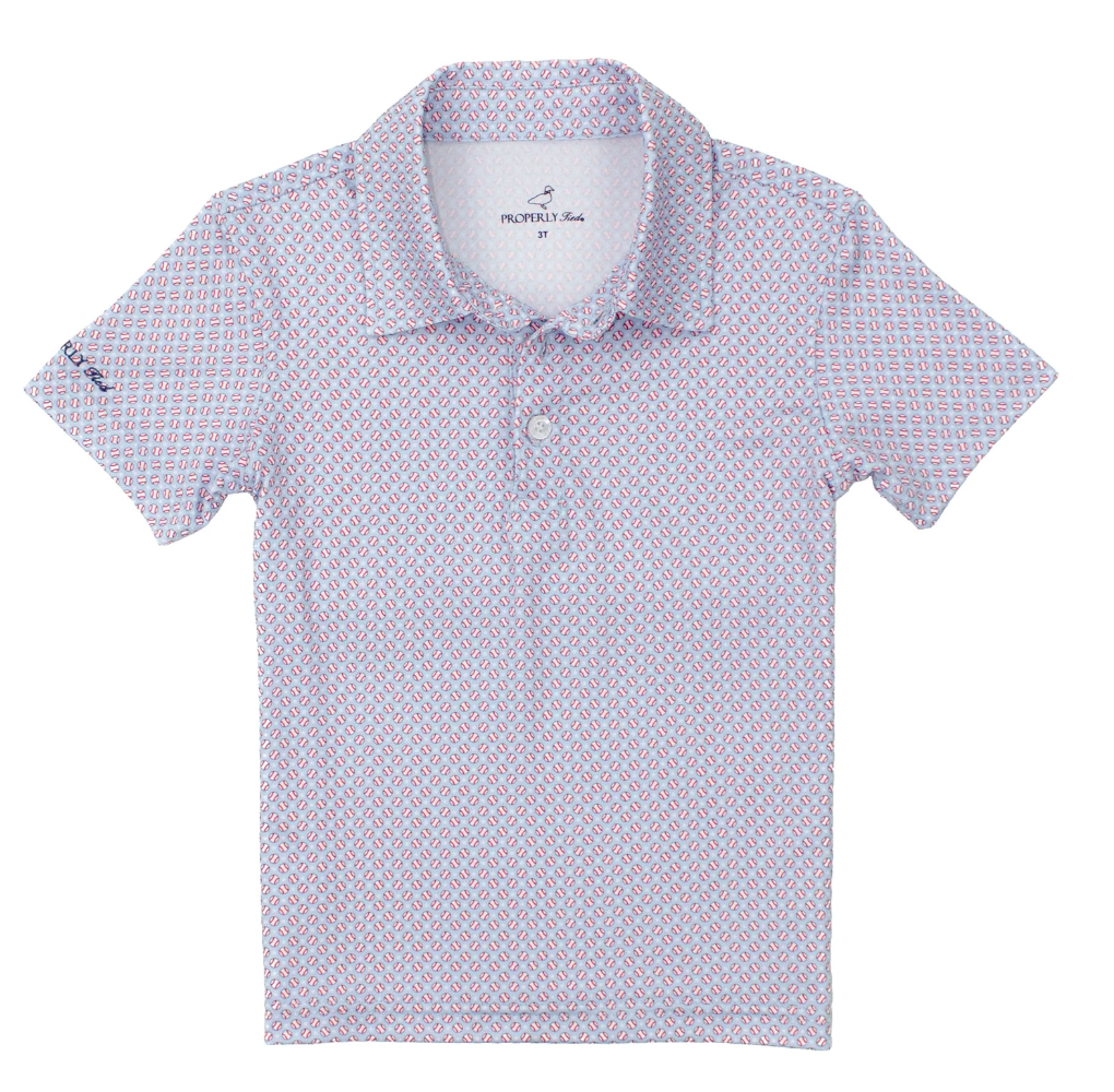 Boys Inlet Polo - Fastball from Anderson Parker