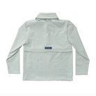 Boys Long Sleeve Pro Performance Polo - Frosty Spruce Stripe from Anderson Parker