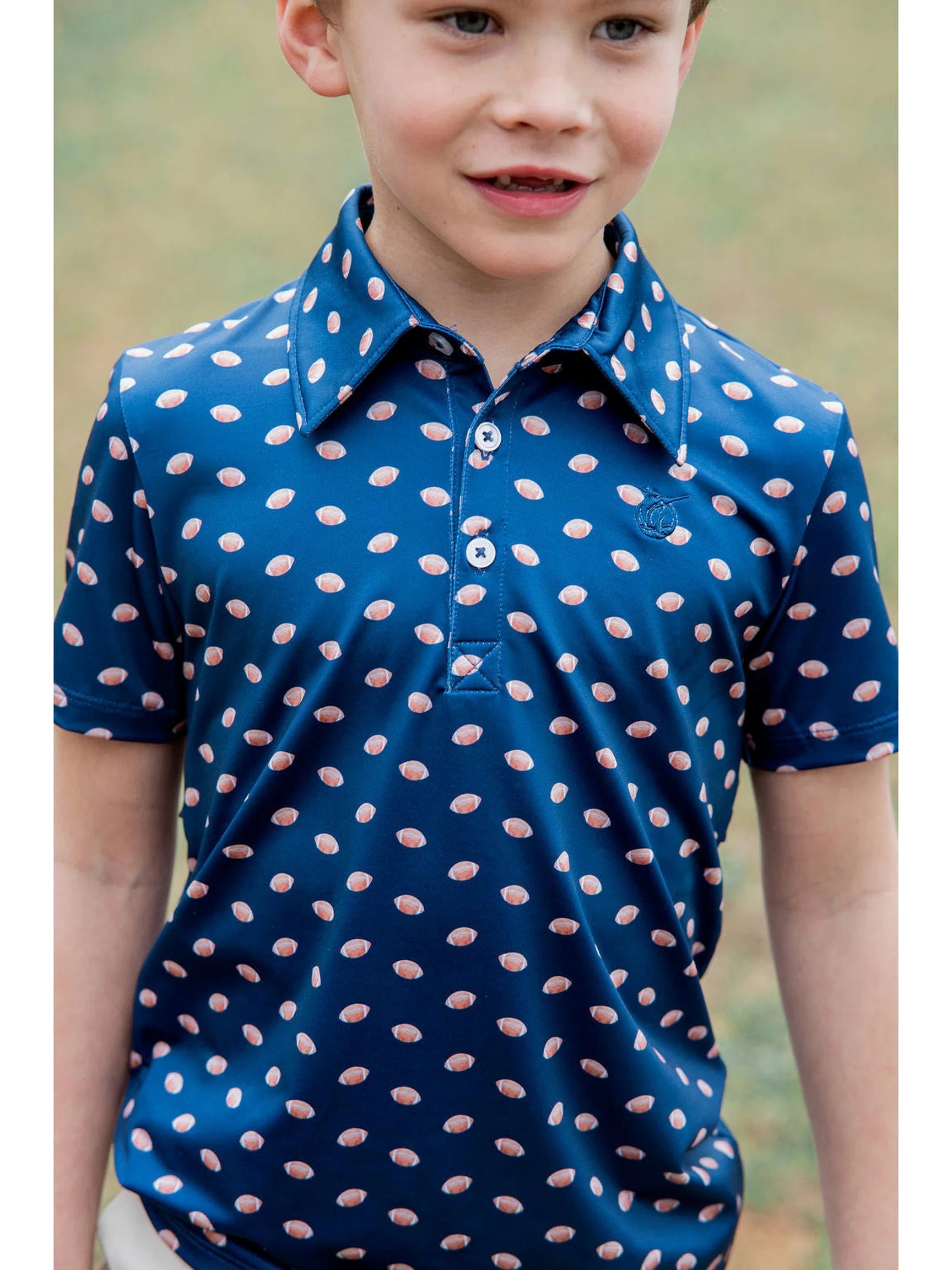 Boys' Pro Performance Short Sleeve Polo - Football from Anderson Parker