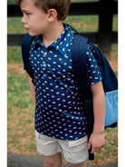 Boys' Pro Performance Short Sleeve Polo - Football from Anderson Parker