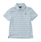 Boys Short Sleeve Too Cool for School - Ice Water Copen Blue Stripe from Anderson Parker