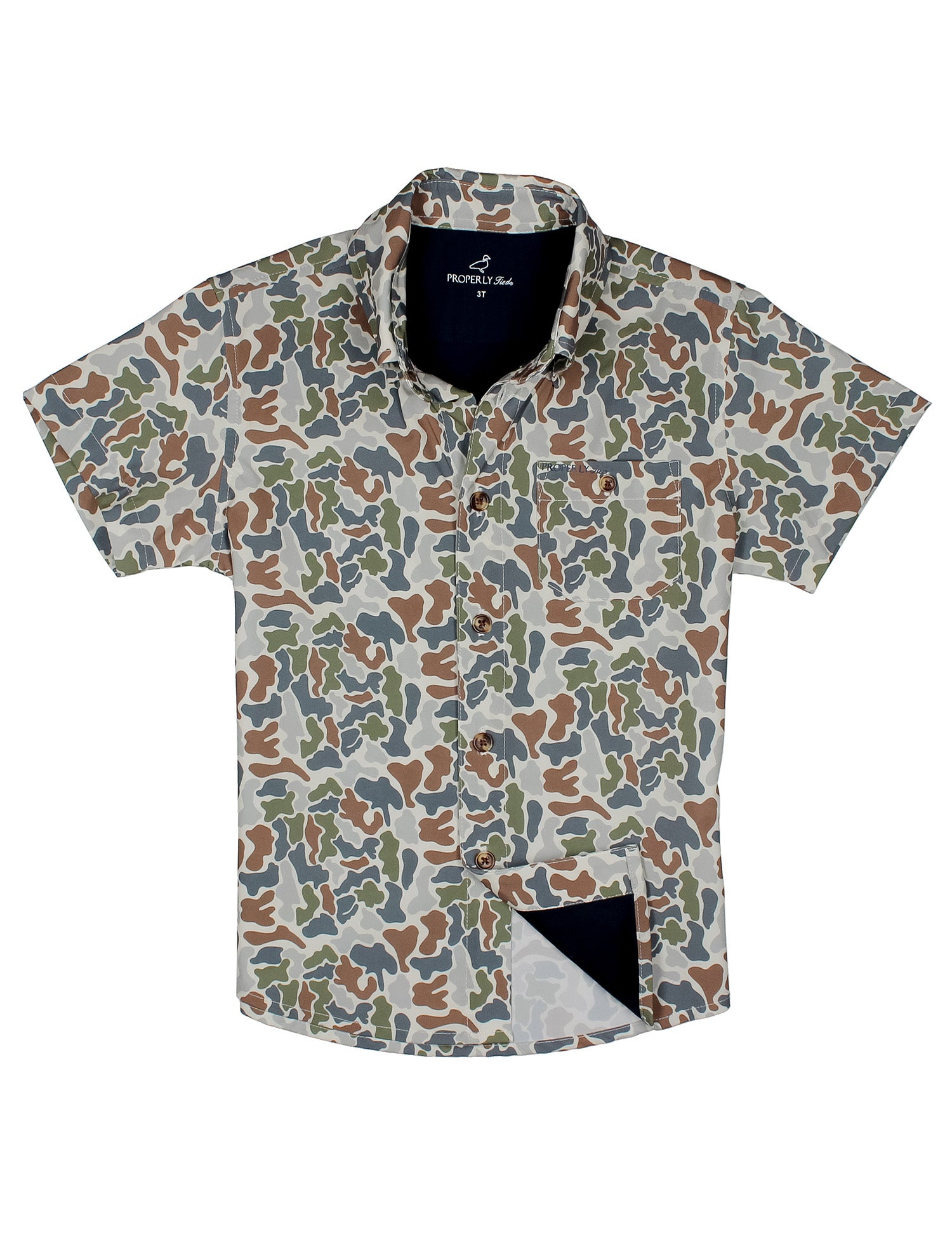 Boys Sportsman Field Shirt - Terra Camo from Anderson Parker