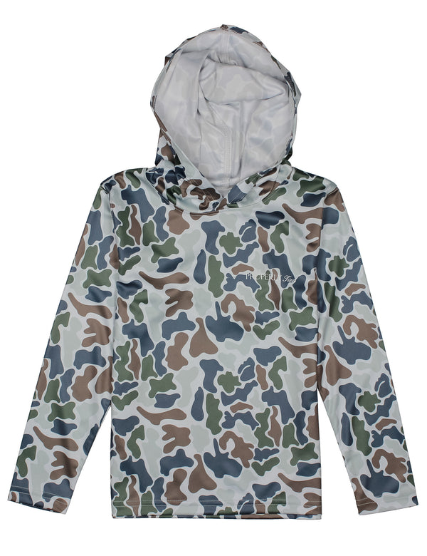 Boys Sportsman Performance Hoodie - Terra Camo from Anderson Parker