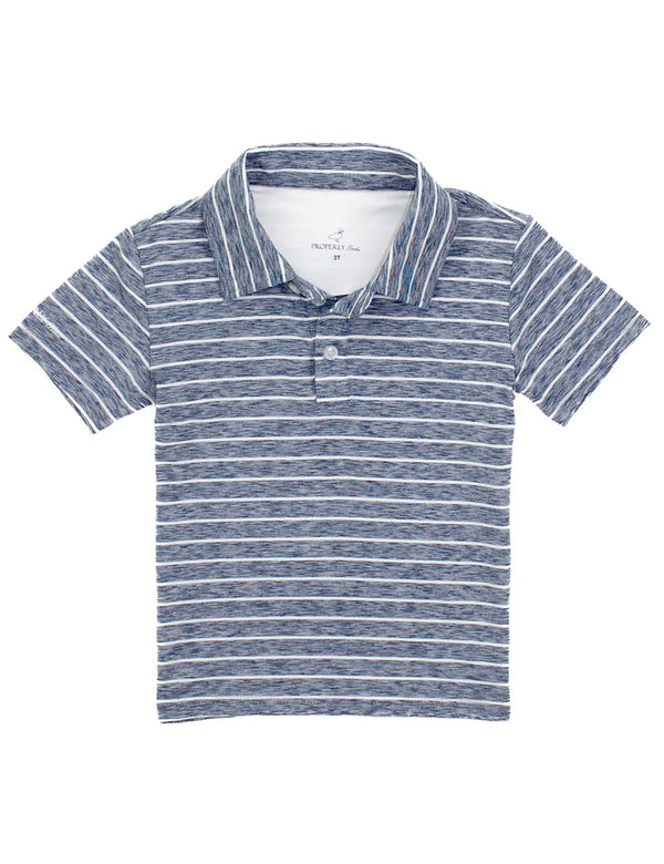 Boys Starboard Polo River Blue from Anderson Parker