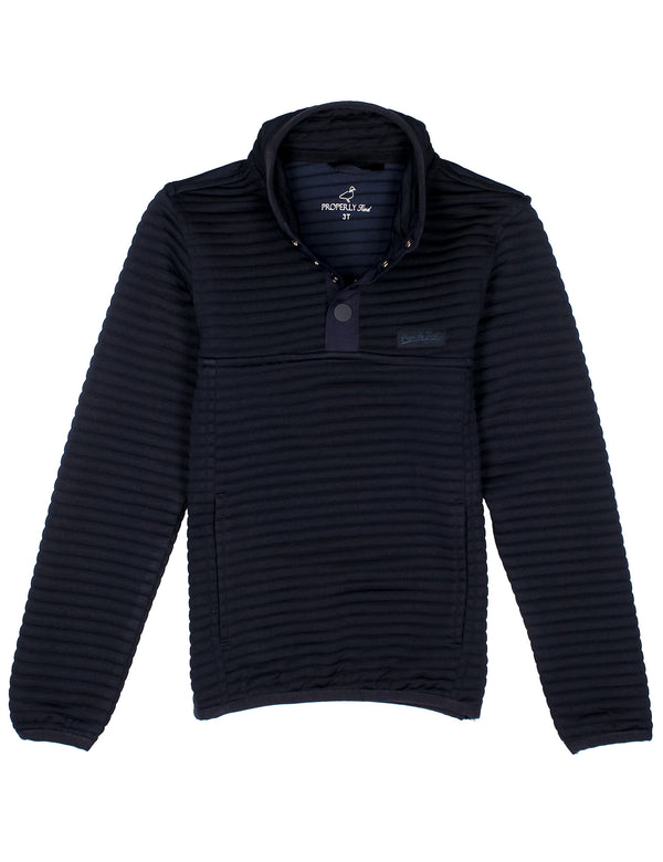 Boys Waypoint Pullover - Navy from Anderson Parker