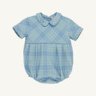 Bradford Bubble - Audubon Park Plaid/Sarasota Sky from Anderson Parker