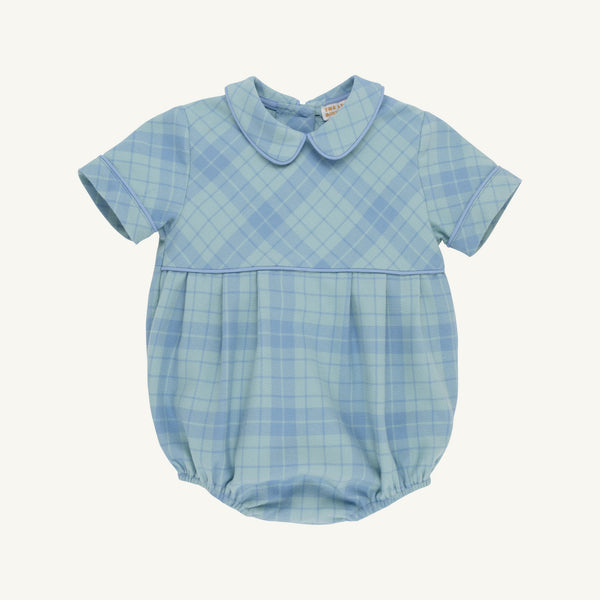 Bradford Bubble - Audubon Park Plaid/Sarasota Sky from Anderson Parker