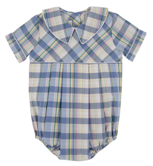 Bradford Bubble - Pawleys Island Plaid with Worth Avenue White from Anderson Parker