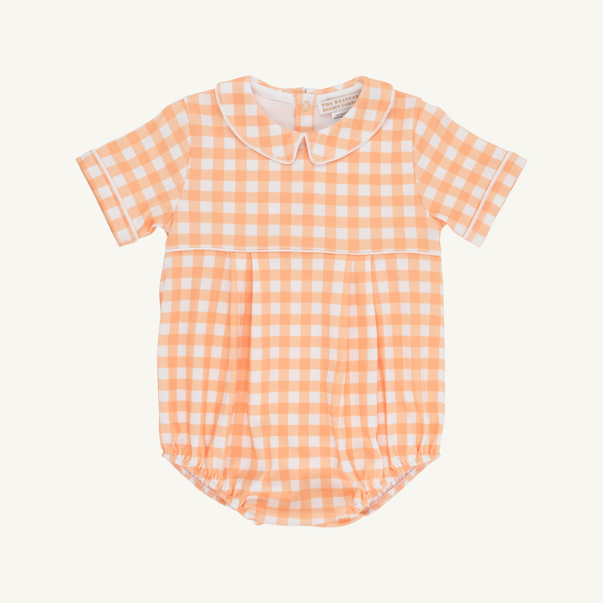 Bradford Bubble - Pima - Seashore Sherbet Gingham/Worth Ave White from Anderson Parker