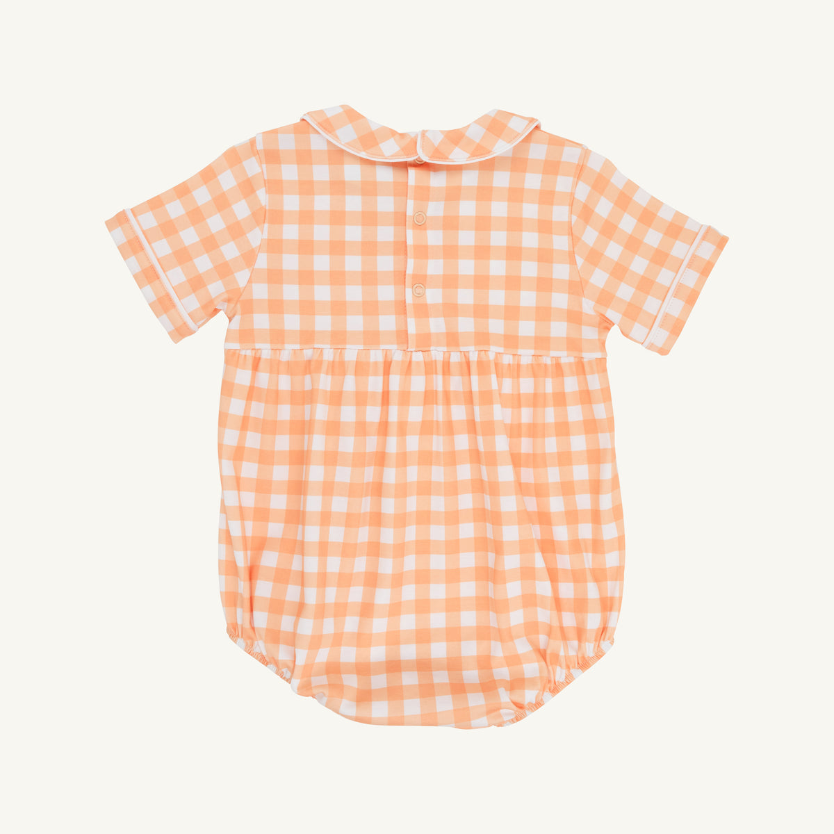 Bradford Bubble - Pima - Seashore Sherbet Gingham/Worth Ave White from Anderson Parker