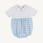 Bradford Bubble - Worth Ave White/Barrington Blue Check from Anderson Parker