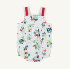 Branham Bubble - Pima - Eyelet - Biltmore Blooms (Buckhead Blue)/Richmond Red/Worth Ave White from Anderson Parker
