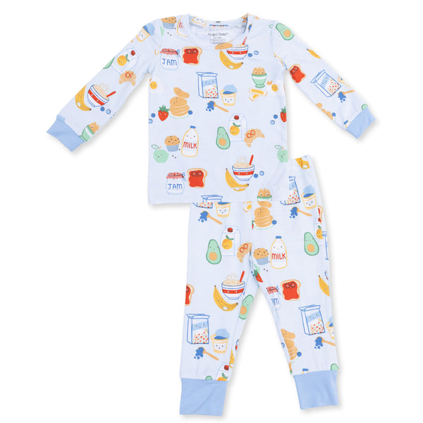 Breakfast Club Blue - Long Sleeve Loungewear Set from Anderson Parker