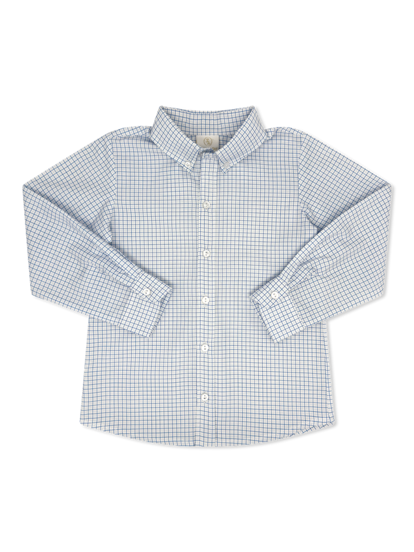 Brees Button Down - Skyline Plaid from Anderson Parker