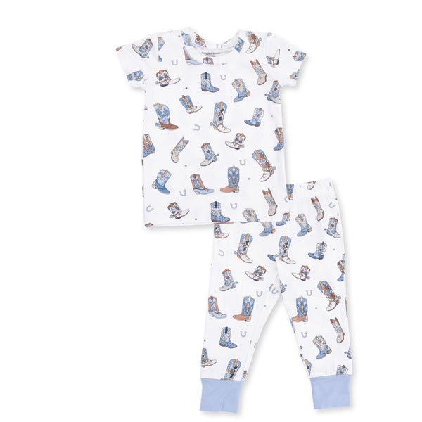 Buckaroo Boots - Short Sleeve Loungewear Set from Anderson Parker