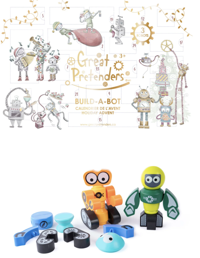 Build-A-Bot Advent Calendar from Anderson Parker