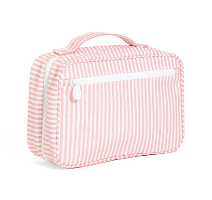 Bundle Up2 Hanging Toiletry Bag - Pimlico Stripe Dusty Rose from Anderson Parker