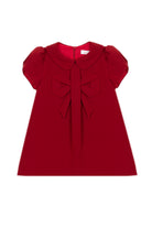 Burgundy Dress with Bow from Anderson Parker