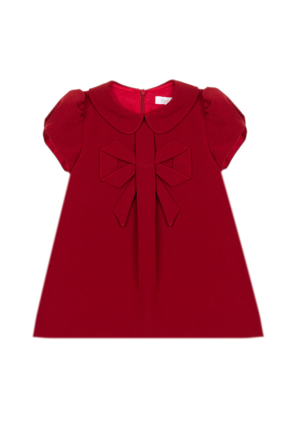 Burgundy Dress with Bow from Anderson Parker