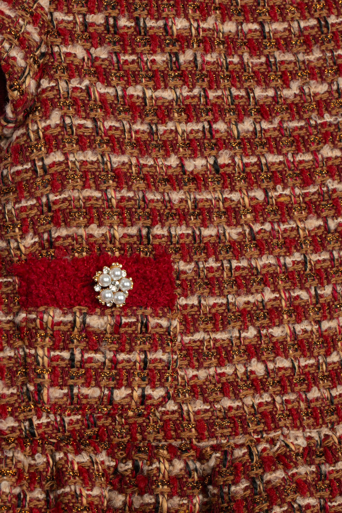 Burgundy Tweed Dress from Anderson Parker