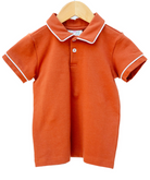 Burnt Orange Shep Polo from Anderson Parker