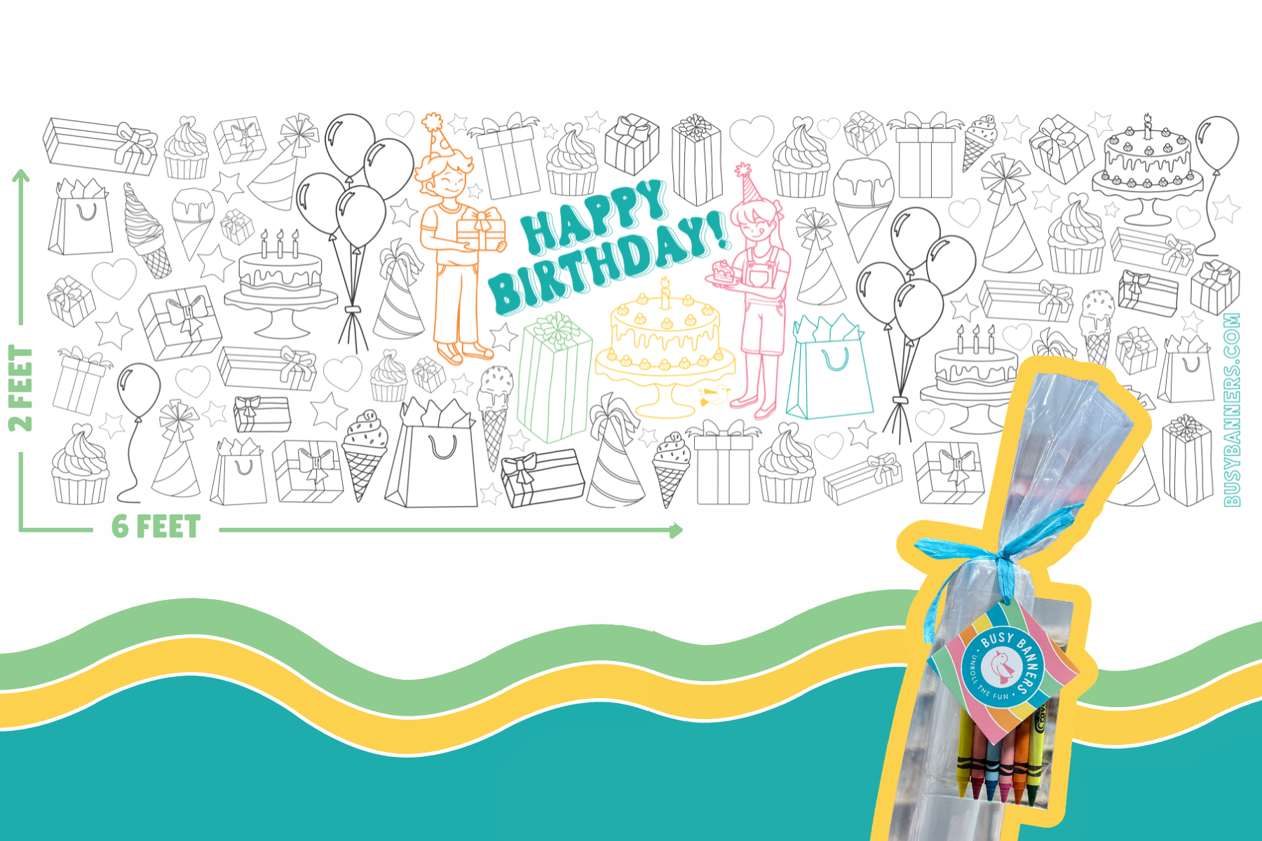 Busy Banner - Happy Birthday from Anderson Parker