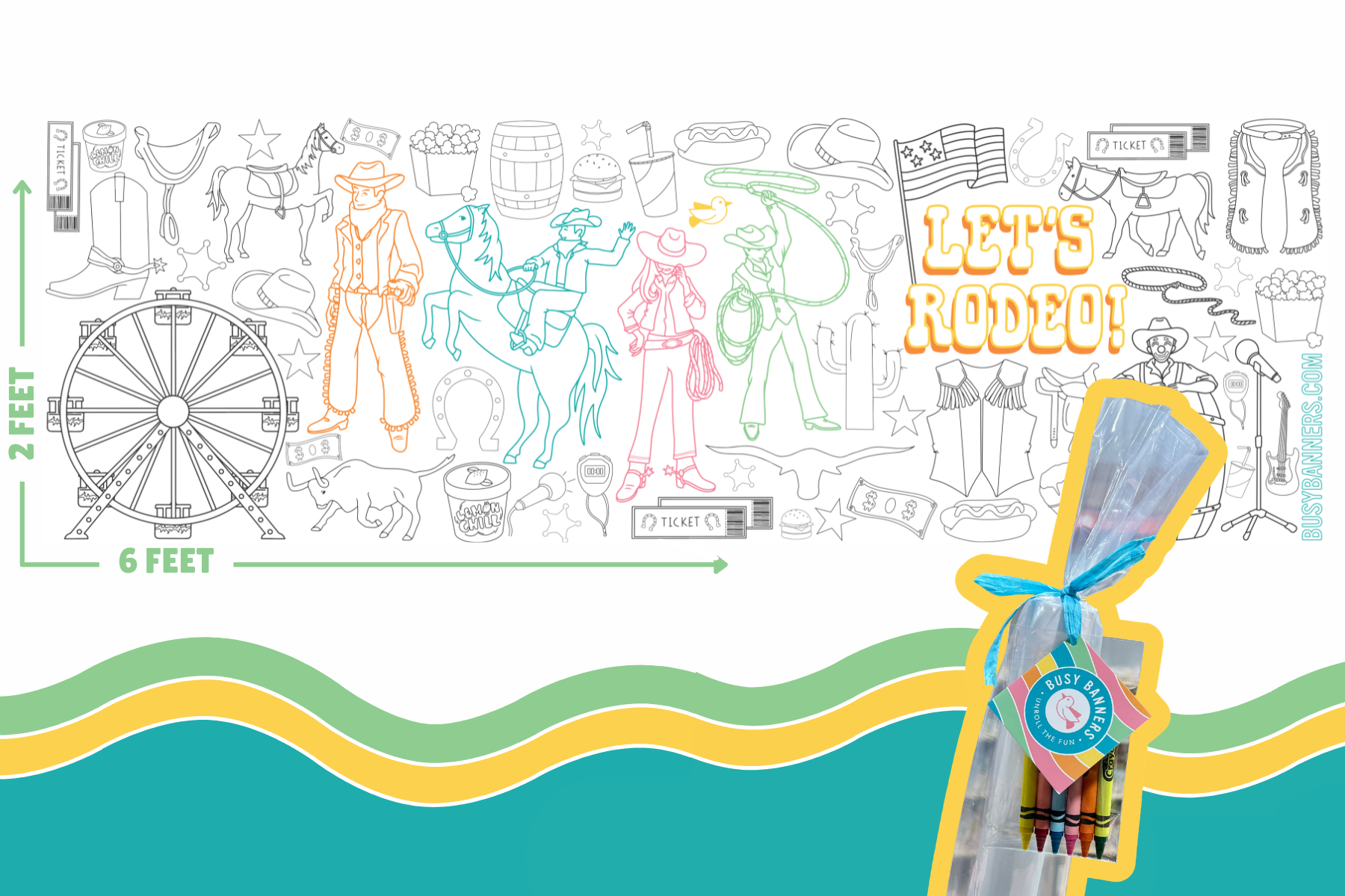 Busy Banner - Let's Rodeo from Anderson Parker