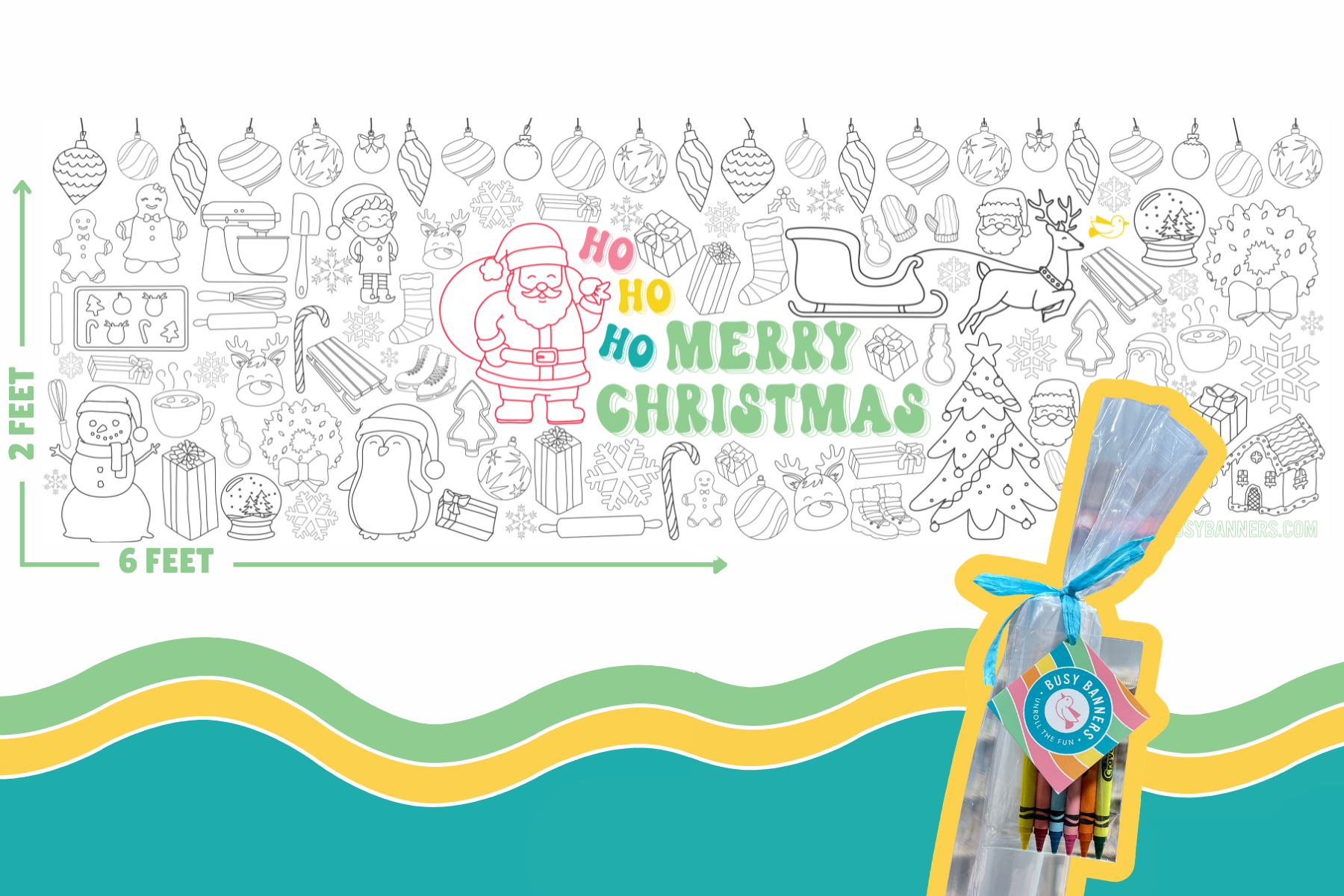 Busy Banner - Merry Christmas from Anderson Parker
