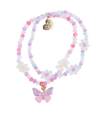 Butterflies and Daisies Charm Bracelet from Anderson Parker
