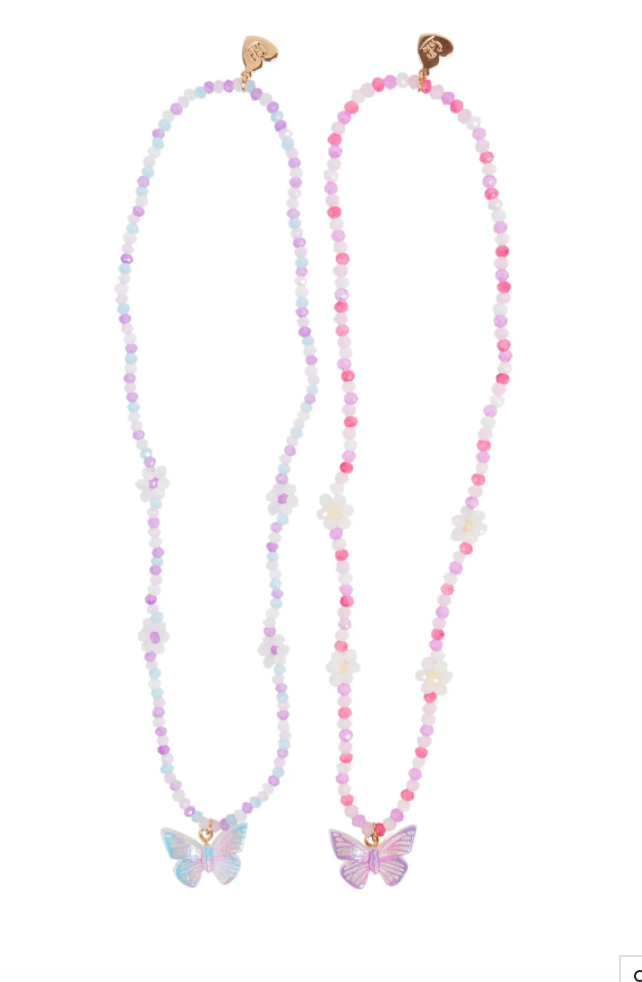 Butterflies and Daisies Necklace from Anderson Parker