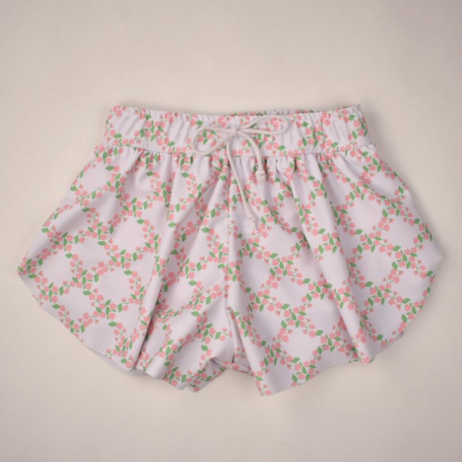 Butterfly Shorts - Floral Trellis from Anderson Parker