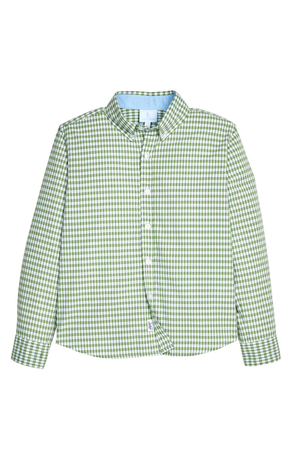 Button Down Shirt - Watercress Gingham from Anderson Parker