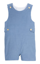 Button Tab John John - Stormy Blue Corduroy from Anderson Parker