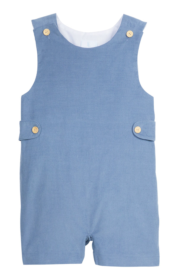 Button Tab John John - Stormy Blue Corduroy from Anderson Parker
