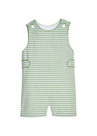 Button Tab John John - Watercress Gingham from Anderson Parker