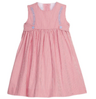 Button Tab Nantucket Dress - Baseball from Anderson Parker