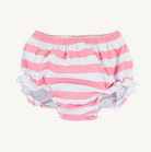 Byrde Bloomer - Swim - Caicos Cabana Stripe (Hamptons Hot Pink)/Worth Ave White from Anderson Parker