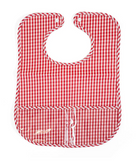 CLEAN UP BIB - GINGHAM RED from Anderson Parker