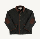 Caldwell Quilted Coat - Montague Moss/Chelsea Chocolate from Anderson Parker