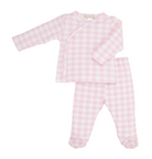 Cameron Cross-Front Set - Palm Beach Pink Gingham from Anderson Parker