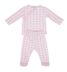 Cameron Cross-Front Set - Palm Beach Pink Gingham from Anderson Parker