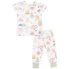 Camping Pink - Short Sleeve Loungewear Set from Anderson Parker