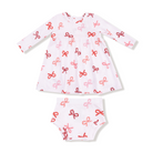 Candy Cane Bows - Simple Dress + Bloomer from Anderson Parker