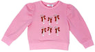 Candy Cane Pink Sequin Puff Shirt from Anderson Parker