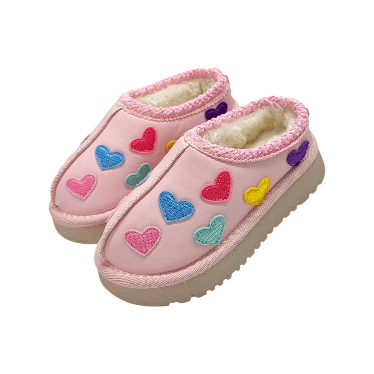 Candy Heart Sherpa Boots from Anderson Parker