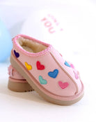 Candy Heart Sherpa Boots from Anderson Parker