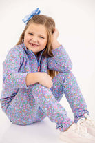 Canter Collar Half-Zip - Mountain Brook Mini Floral (Parrot Cay Coral)/Parrot Cay Coral from Anderson Parker
